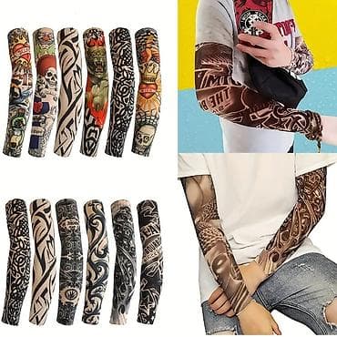 Tatu qol örtükləri – qol üçün elastik “tattoo sleeve” - Material