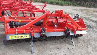 Digər kənd təssərüfat avadanlığı: Frez (əyri bıçaqlı) Model	USTMAK UM-RT-300 İşləmə eni	3000 mm (300 — 1