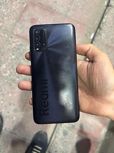 Мобильные телефоны и аксессуары: Redmi 9T seriyalı smartfon Ekranda çatlar var işləkdir başqa heç bir — 1
