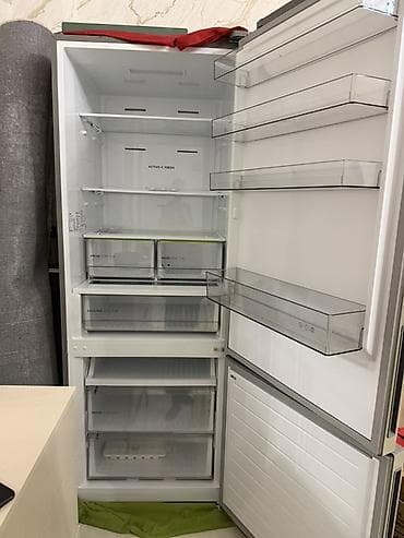 modem satilir: Midea iki qapılı soyuducu-dondurucu - Rəng: inox/silver, paslanmayan — 2