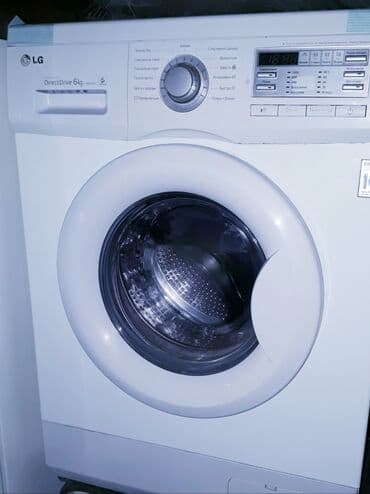 lg paltaryuyan mashinlari: Paltaryuyan maşın LG, 6 kq, İşlənmiş, Avtomat, Ünvandan götürmə — 2