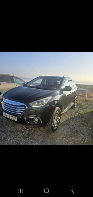 ucuz maşnlar: Hyundai ix35 – qara rəngli şəhər/krosover SUV 2013 170min probeq 2 — 8