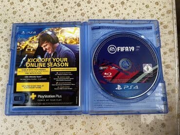 oyun sukanı g29: PS4 üçün FIFA 19 diski satılır. Oyun və qablaşdırma ideal — 2
