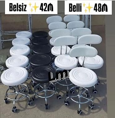 Fırlanan,qalxıb-enən stullar✔️✔️ Qiymət : 42₼ başlayan Yeni və bir