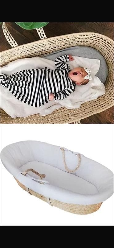 sebet satisi: Oğlan və qız üçün, Beşik, Dəst ilə, Matras ilə, Yellənmə mexanizmsiz — 1