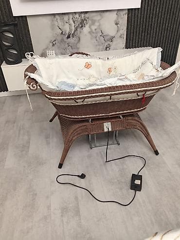 nol on beş: Elektriklə yellənən beşik – toxunma hasarlı səbət tipli model - — 4