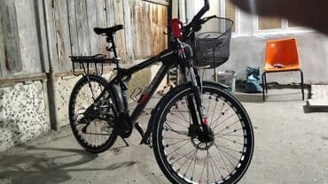 cube velosiped baku: Şəhər və yüngül ofroud üçün çoxfunksiyalı velosiped.arxa skorust 9 — 1