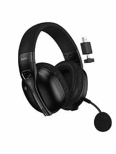 Qulaqcıqlar: Yeni Simsiz (Bluetooth) Qulaqcıqlar, Hoco, rəng - Qara — 4