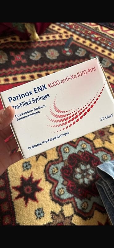 Parinox ENX 4000 anti-Xa IU/0.4 ml – əvvəlcədən doldurulmuş şprislər — 1