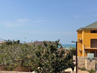 sahil qəsəbəsində evlər: Bağ evi – geniş həyət və teraslı - İki mərtəbəli ev, açıq eyvan və — 6