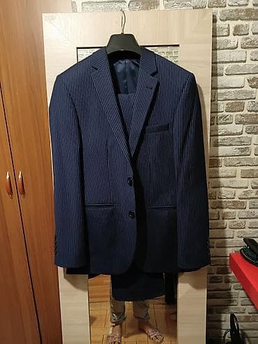 klassik salvar: Kostyum, Demisezon, Roberto Cavalli, M, rəng - Göy — 2