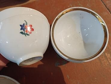 acar naboru satilir: Çay dəsti, rəng - Ağ, Farfor, 2 nəfərlik — 4