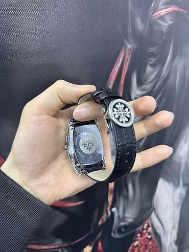 up saatlari: Patek Philippe Kişi qol saatı – klassik tonno (yastı kvadrat) kasa — 5