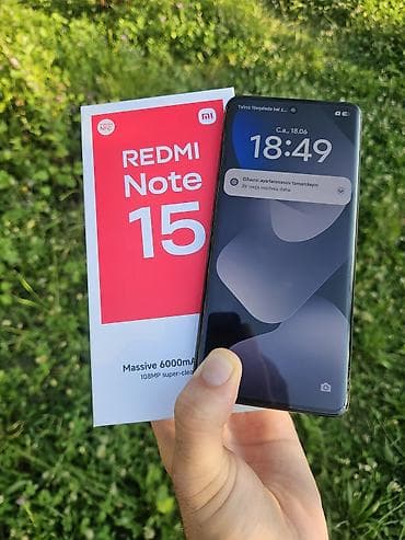 islenmis maqintafon: Redmi 256 GB, rəng - Qara, İki sim kartlı — 1