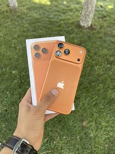 IPhone 17 Pro Max, 512 GB, Narıncı, Zəmanət, Simsiz şarj, Face ID — 1