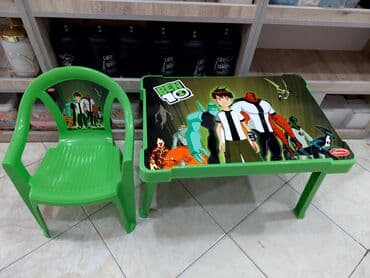 купить детский столик для кормления: Usaq ucun stol stul usaq ucun kreslo masa usaq ucun qabaq stolu — 28