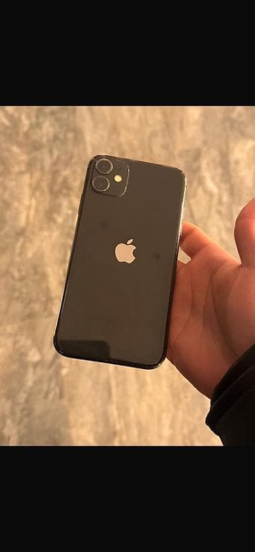 telefonlar ayfon: IPhone 11, Qara, Face ID — 4