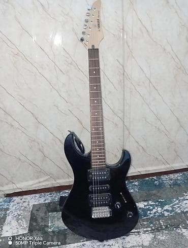 qoşa nağara: Elektron gitara, Yamaha, 6 sim, Yeni, Ünvandan götürmə — 3