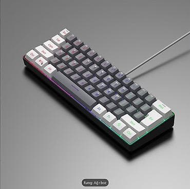 ucuz macbook: Məhsul: Kompakt RGB mexaniki klaviatura Məhsul işlənməyib öz qudusunda — 2