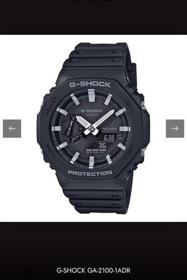 qizil sirgalar ve qiymetleri: Новый, Наручные часы, Casio, цвет - Черный — 4