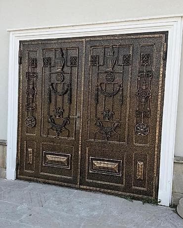 Darvaza 550₼ Ölçü 2.20/2.20 Ramkası 10luq şvellerdendi ünvan Binə