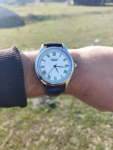 ağ sarocka: Qol saatı, rəng - Qara — 1