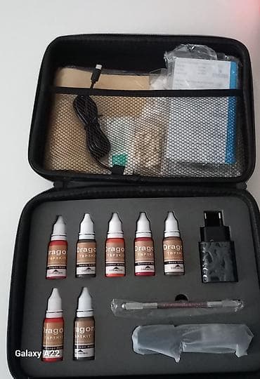 Другое оборудование для бизнеса: DRAGON TBP5KIT – Tato aparati peşəkar bədən rəngləmə/qatı boyama — 1