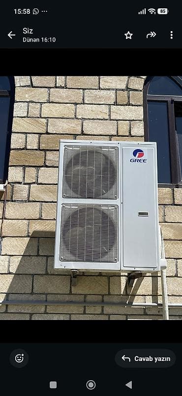 Kondisioner Gree, İşlənmiş, 100-dən çox kv. m, Split sistem, Kredit yoxdur