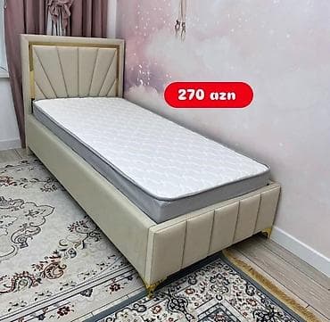 qatlanan carpayilar: Yeni, Təknəfərlik çarpayı, Bazalı, Matras ilə, Siyirməsiz, Azərbaycan — 10