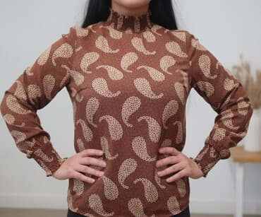 i̇talya istehsalı olan qadın şubaları: VILA brendinin qadın köynəyi/bluzu

- Ölçü: etiketdə 36 göstərilib — 1