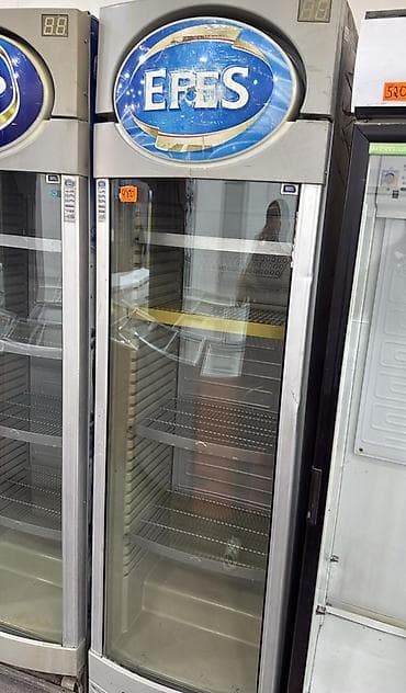 Ticarət vitrin soyuducusu – EFES brendli, şüşə qapılı, tək kameralı