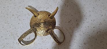 parça bez: Fiqur, Metal, rəng - Qızılı — 2