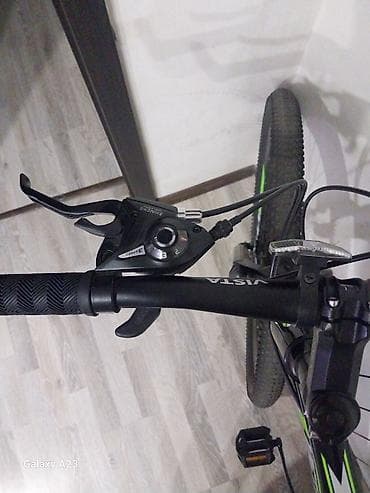 Dağ velosipedləri: VISTA dağ velosipedi - Çərçivə: yüngül alaşımlı hardtail, qara-yaşıl — 6