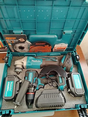 Makita akkumulyatorlu alətlər dəsti – professional və ev