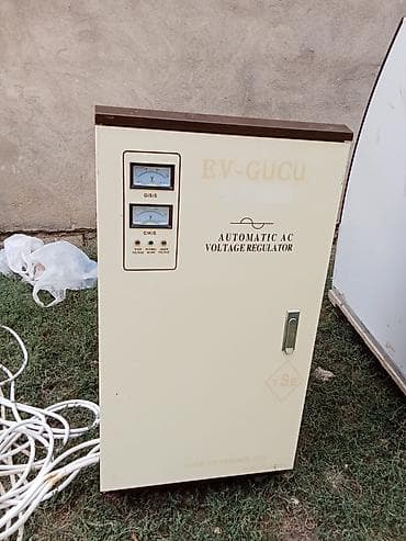 ev boyalari: Avtomatik AC gərginlik stabilizatoru (Voltage Regulator). Cihaz giriş — 3