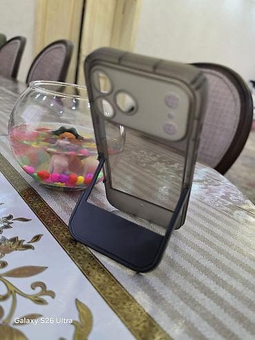 dubay iphone 17 pro max: Iphone 17 pro max üçün halqa dayaqlı qoruyucu kabura yenidir — 2