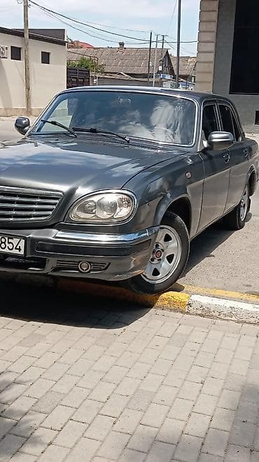 qaz 63: GAZ-31105 Volga sedan - Kuzov: 4 qapılı sedan, tünd boz (metallic) — 2