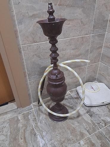 sederek xonca instagram: Nargilə (şüşəli qüllə tipli, klassik dizayn) - Material: metal gövdə — 1