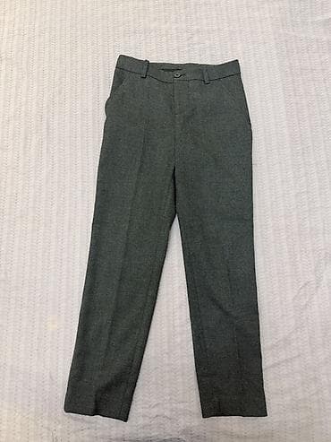 şaxta baba corabı: H&M oğlan uşaq kostyumu – pencək və şalvar dəsti. Boz rəngdə — 2