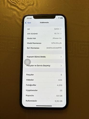 Video oyunlar və konsollar: IPhone Xs, 64 GB, Qızılı — 6