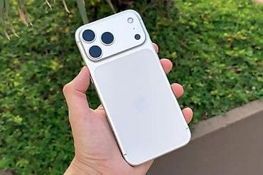 iphone çexolları: 17 Pro Max 100%pil 96 devir ideal Karobkasi yoxdur — 1