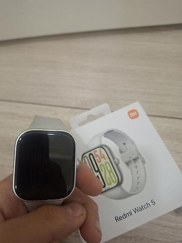 Smart qolbaqlar: Smart saat, Redmi, Suya davamlı, rəng - Boz — 4
