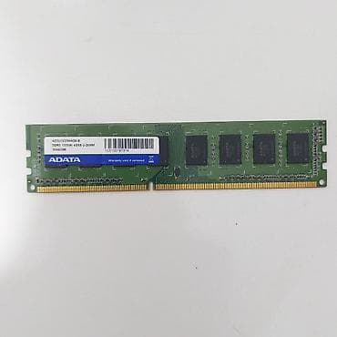 kompüter barter: Operativ yaddaş (RAM) ADATA, 4 GB, 1333 Mhz, DDR3, PC üçün, İşlənmiş — 1
