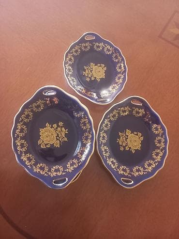 beton panel satilir: Məhsul: Dəst mətbəx və servis qabları 1) Dekorativ meyvə qabı - Üst — 4