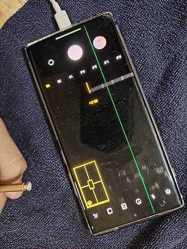 samsung adaptr: Samsung Galaxy Note 20 Ultra, 256 GB, rəng - Qara, Qırıq, Sensor, Barmaq izi — 3