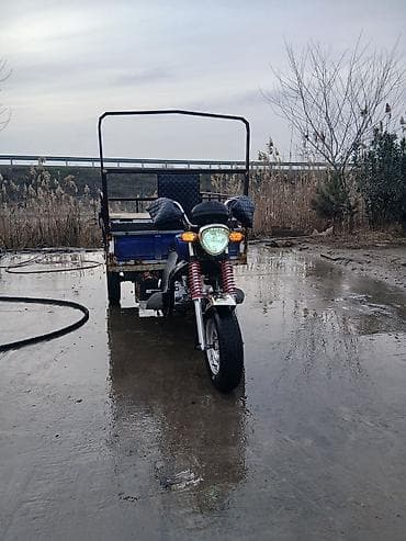 купить мопед в кредит: Yükdaşıma üçün üçtəkərli motosiklet (trisikl) - Güclü ön far və — 1