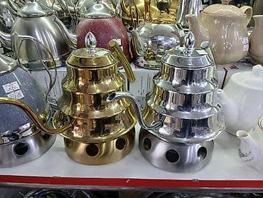 ariston yeni: Samovar tipli çay dəsti – qapaqlı, üçmərtəbəli korpus və nazik — 4