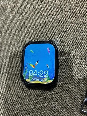 Smart saatlar: Ağıllı saat + 2 dəyişdirilə bilən qayış - Kvadrat formalı sensorlu — 5