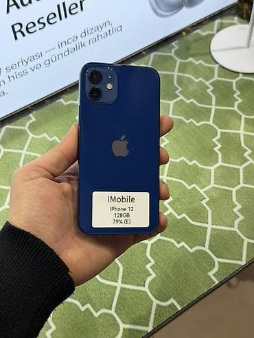 irşad iphone 12: IPhone 12, 128 GB, Mavi — 1