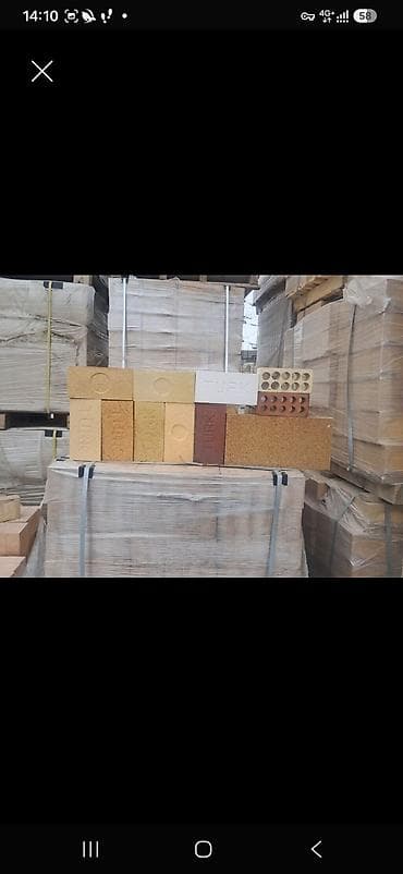 Oda davamli,və dekorativ kərpiclər